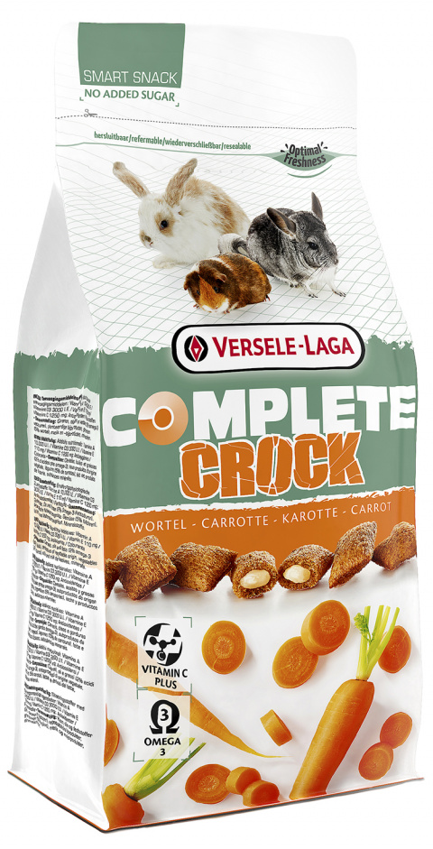 Лакомство для грызунов – Versele-Laga Crock Complete Carrot, 50 г title=