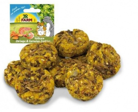 Печенье для грызунов – JR FARM Wholemeal Shrimp and Crab Cookies 80 г title=