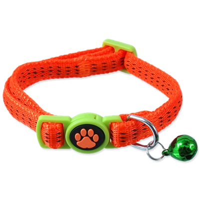Ошейник для кошек – MAGIC CAT Nylon XS, 1 x 19–31 см, Orange title=