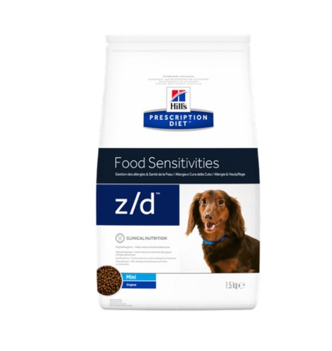 Ветеринарные корм для собак - Hill&#039;s Canine z/d mini, 1.5 кг