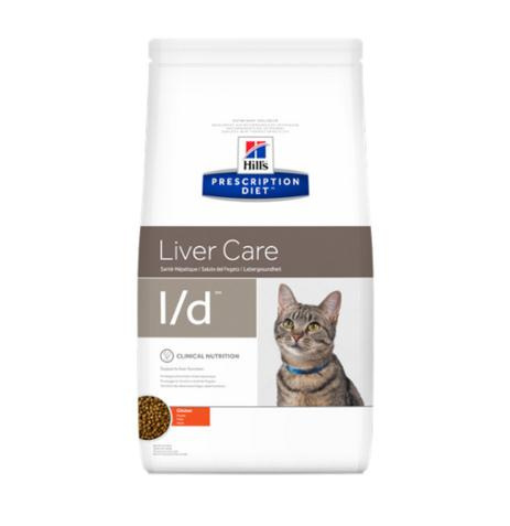 Ветеринарный корм для кошек – Hill&#039;s Feline l/d, 1,5 кг title=