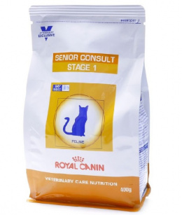Ветеринарный корм для кошек – Royal Canin Senior Consult Stage 1, 0,4 кг