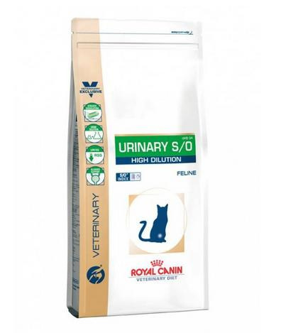 Veterinārā barība kaķiem - Royal Canin Feline Urinary S/O High Dilution, 1.5 kg