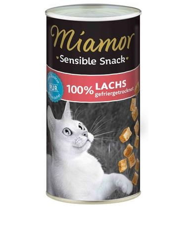 Gardums kaķiem - Miamor Sensible Snack Salmon Pur, 30 g