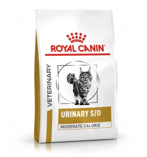 Ветеринарный корм для кошек – Royal Canin Feline Urinary S/O Moderate Calorie, 7 кг title=