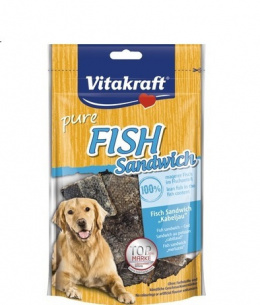 Лакомство для собак – Vitakraft Fish Sandwich, 80 г