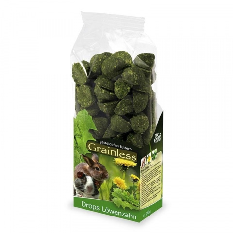 Лакомство для грызунов - JR Grainless Drops Dandelion, 140 г title=