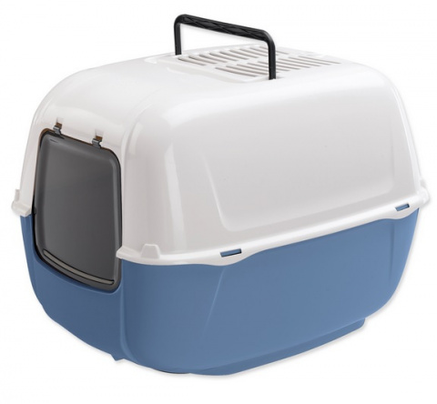 Tualete kaķiem – FERPLAST Prima blue, 39,5 cm