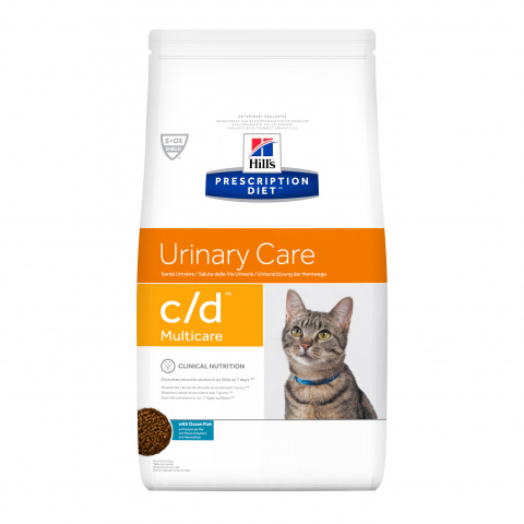 Ветеринарный корм для кошек  - Hills Feline c/d Ocean fish, 5 кг
