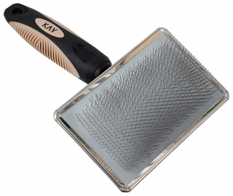 Расческа для животных – KAY Wire brush, L title=
