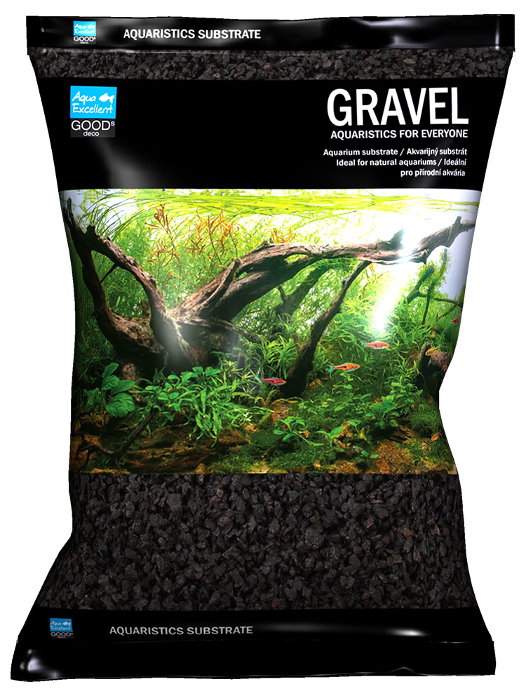 Грунт для аквариума - Aqua Excellent Gravel black, 2 – 4 мм, 3 кг Грунт для аквариума - Aqua Excellent Gravel black, 2 – 4 мм, 3 кг