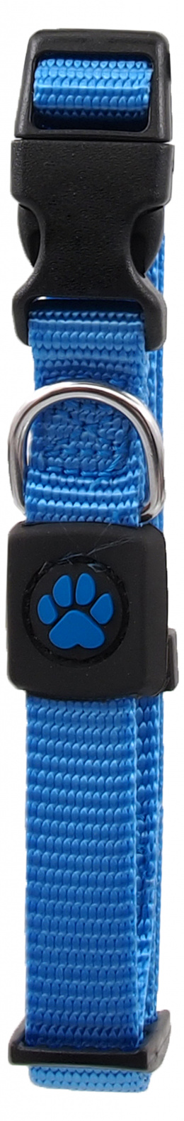 Ошейник для собак – Dog Fantasy Collar Premium S, 1,5 x 27–37 см, blue