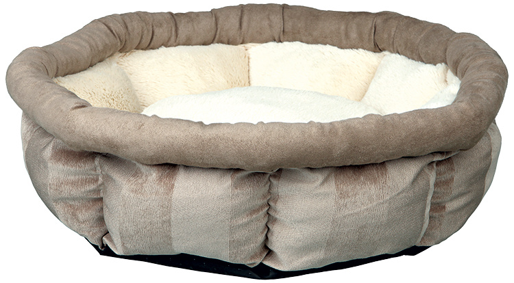 Лежанка для животных – TRIXIE Leona Bed, Brown/Cream, 45 см Лежанка для животных – TRIXIE Leona Bed, Brown/Cream, 45 см