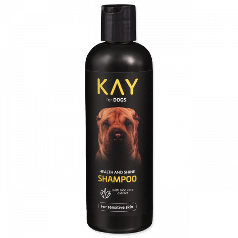 Šampūns suņiem – KAY Shampoo Health and Shine, 250 ml title=