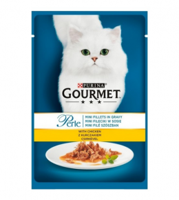 Консервы для кошек - Gourmet Perle Chicken in Gravy, 85 г