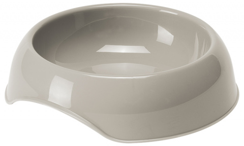 Миска для собак – Dog Fantasy, Plastic Bowl, Grey, 350 мл title=