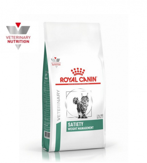 Ветеринарный корм для кошек – Royal Canin Feline Satiety Weight Management, 0,4 кг