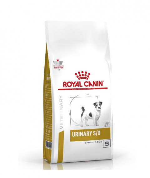 Veterinārā barība suņiem – Royal Canin Urinary S/O Small Dog, 1,5 kg title=
