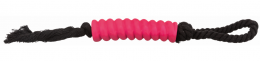 Игрушка для собак – TRIXIE Rope with stick, latex/cotton, 13 см/40 см