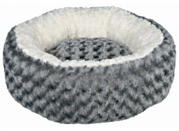 Лежанка для собак – TRIXIE Kaline Bed Round, 50 см, Gray/Creme