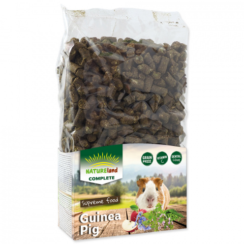 Корм для морских свинок – Nature Land Complete Food Giunea pig (mono), 900 г title=