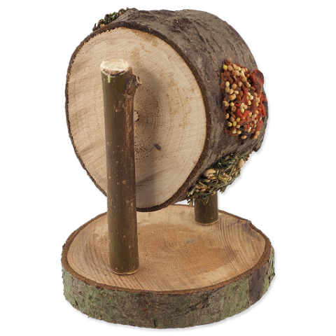 Лакомство для грызунов – Nature Land Nibble Vegetable playing wheel, 200 г title=