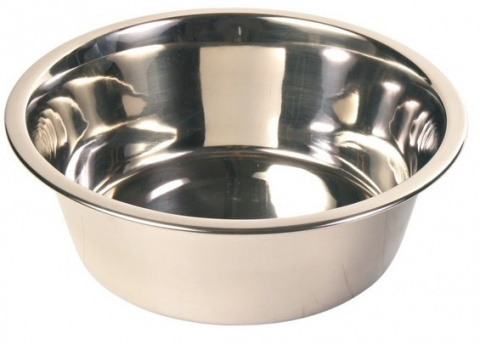 Bļoda suņiem – TRIXIE Stainless Steel Bowl, 0,45 l/12 cm title=