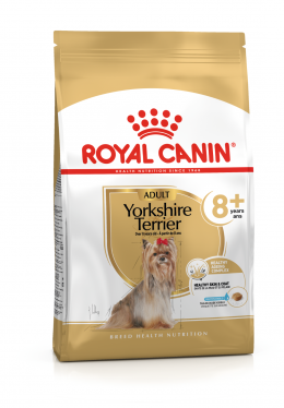 Корм для собак – Royal Canin Yorkshire Terrier Adult 8+, 0,5 кг