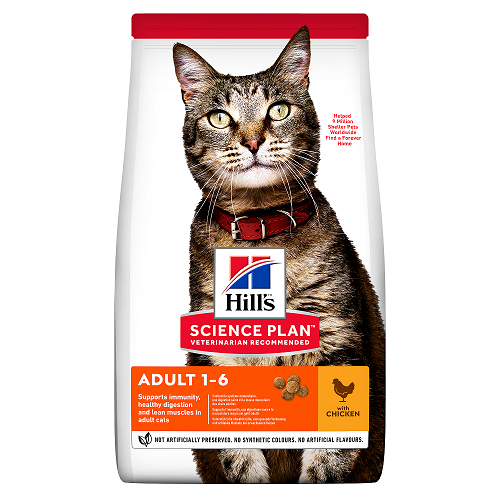 Корм для кошек – Hill's Feline Adult Chicken, 10 кг Корм для кошек – Hill's Feline Adult Chicken, 10 кг