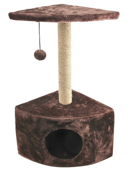 Когтеточка для кошек – Pawise Cat Corner Scratching Tower title=