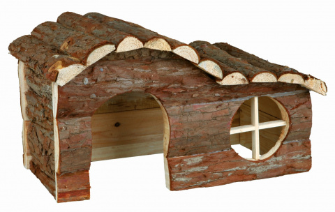 Деревянный домик для грызунов – Trixie Natural Living Hanna house, 31 x 19 x 19 см title=