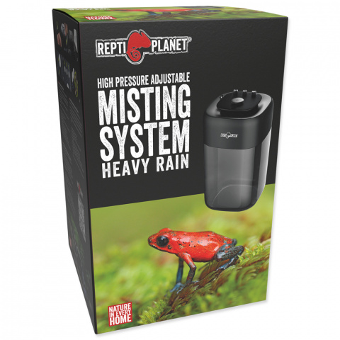 Izsmidzināšanas sistēma terārijiem - ReptiPlanet Misting system, Heavy Rain title=