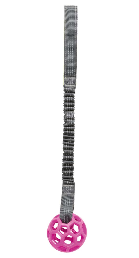 Игрушка для собак - Bungee Tugger with ball, 7/48 см Игрушка для собак - Bungee Tugger with ball, 7/48 см
