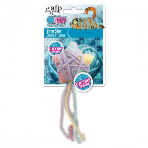 Игрушка для кошек – AFP Knotty Habit Yarn Star, 12 x 5 x 3 cм title=