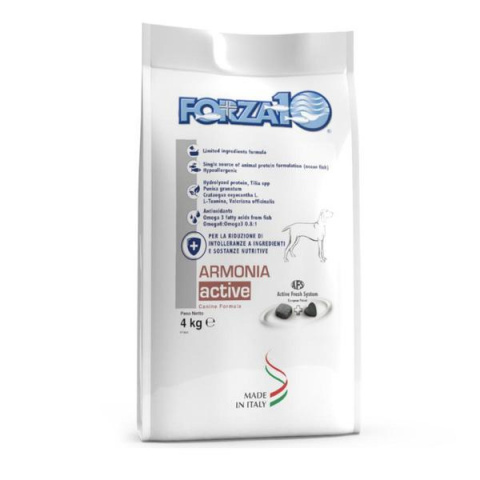 Ветеринарный корм для собак – FORZA10 Active Line Armonia, 4 кг title=