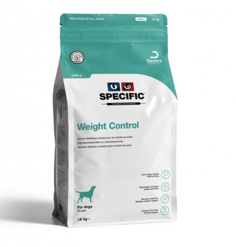 Ветеринарный корм для собак – Specific CRD-2, Weight Control, 1,6 кг title=