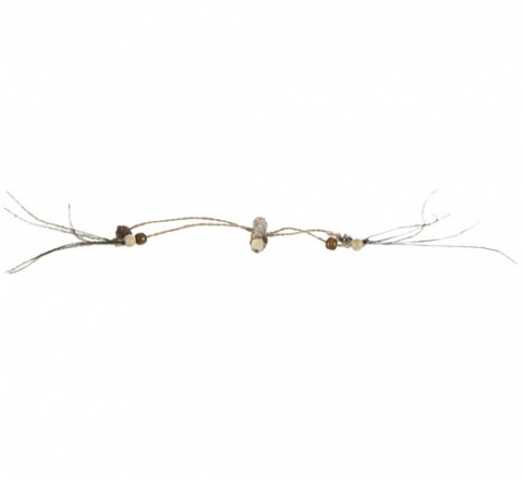 Игрушка для кошек – Trixie Matatabi stick with beads, 44 см