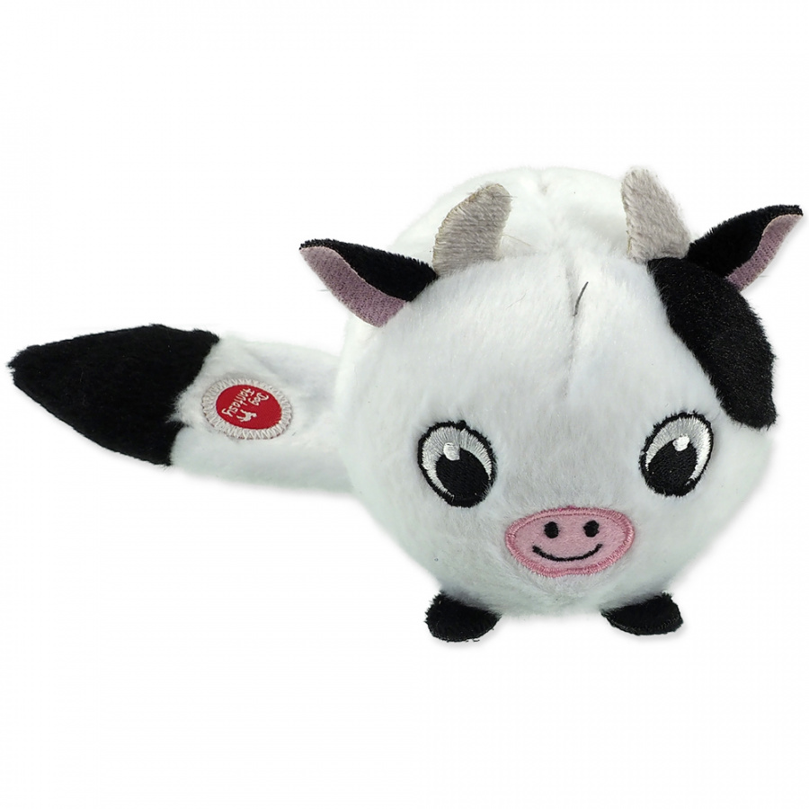 Rotaļlieta suņiem – Dog Fantasy Good&#039;s Plush Cow with Tail, 25 cm