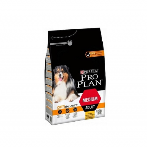 Корм для собак – Pro Plan Medium Adult Chicken, 3 кг title=