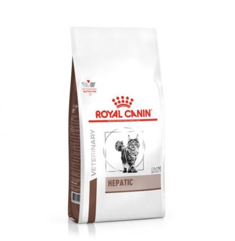 Veterinārā barība kaķiem – Royal Canin Veterinary Diet Feline Hepatic, 4 kg  title=