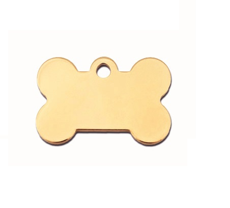 Medaljons – Bone Small, Gold title=