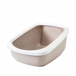 Туалет для кошек – Savic Aseo Jumbo, white-mokka, 67,5 x 48,5 x 28 см