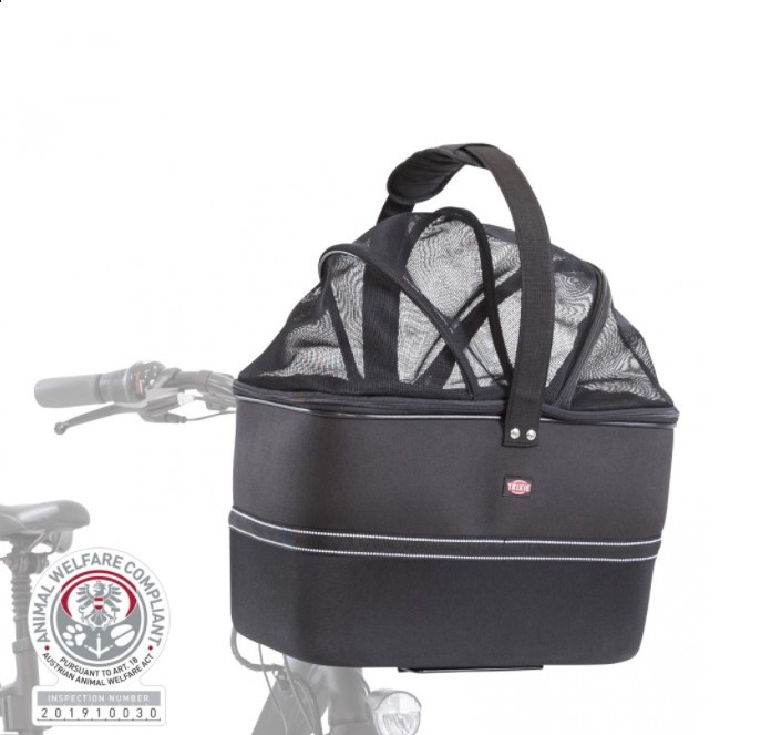 Корзина для велосипеда - TRIXIE Front bicycle basket, 41*47*29 см, black Корзина для велосипеда - TRIXIE Front bicycle basket, 41*47*29 см, black