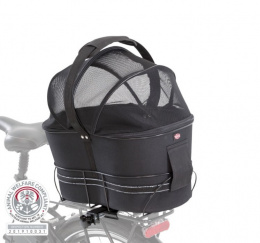 Корзина для велосипеда - TRIXIE Bicycle basket for narrow bike racks, 29*42*48 см, black