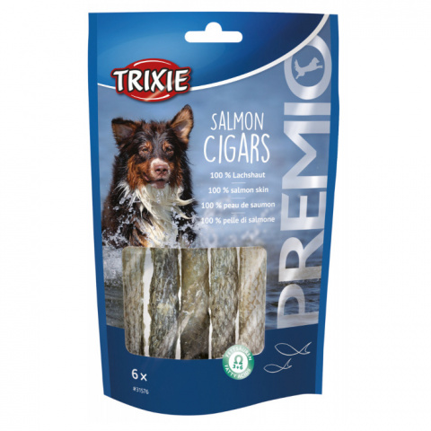 Лакомство для собак – TRIXIE PREMIO Salmon Cigars, 6 шт./70 г