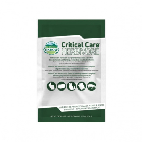 Корм для травоядных – Oxbow, Critical Care, 36 г title=