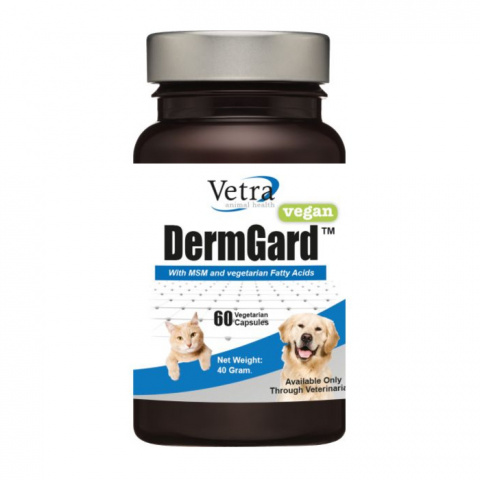 Пищевая добавка для животных – VETRA DERMGARD VEGAN капсулы N60