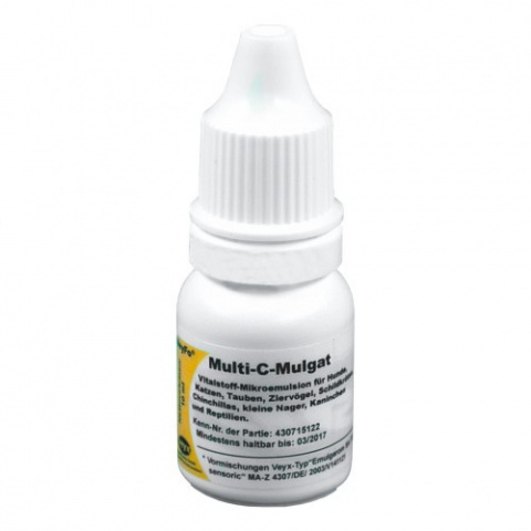 Papilbarība dzīvniekiem – Multi C Mulgat, 10 ml title=