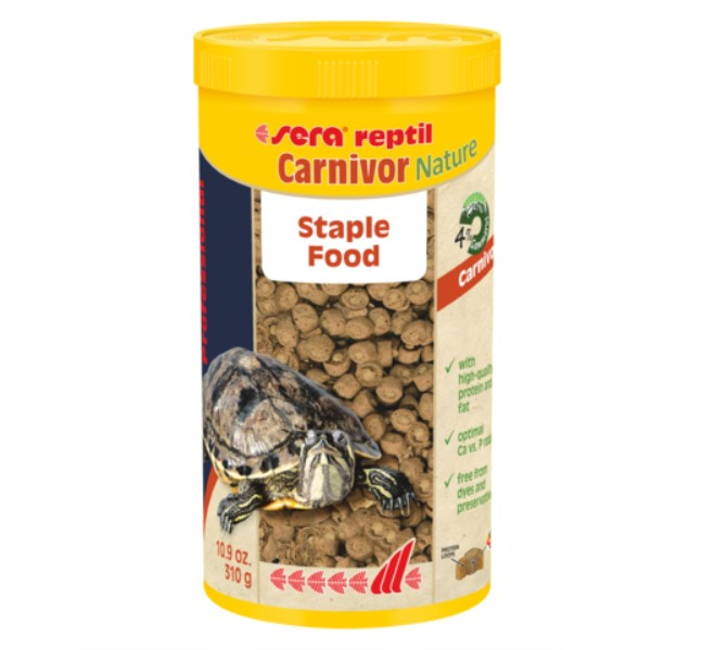 Корм для рептилий – Sera Reptil Professional Carnivor Nature, 250 мл Корм для рептилий – Sera Reptil Professional Carnivor Nature, 250 мл