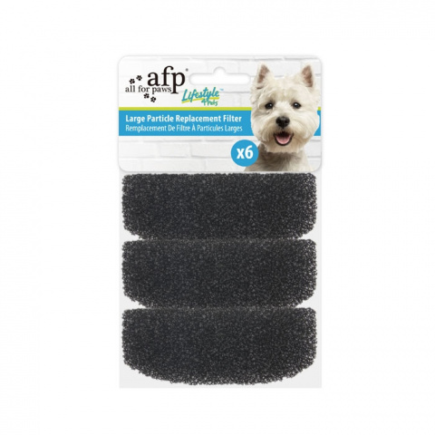 Filtri kaķu un suņu dzirdinātavai – AFP, Lifestyle 4 Pet, Large Particle Replacement Filter, 6 gab. title=